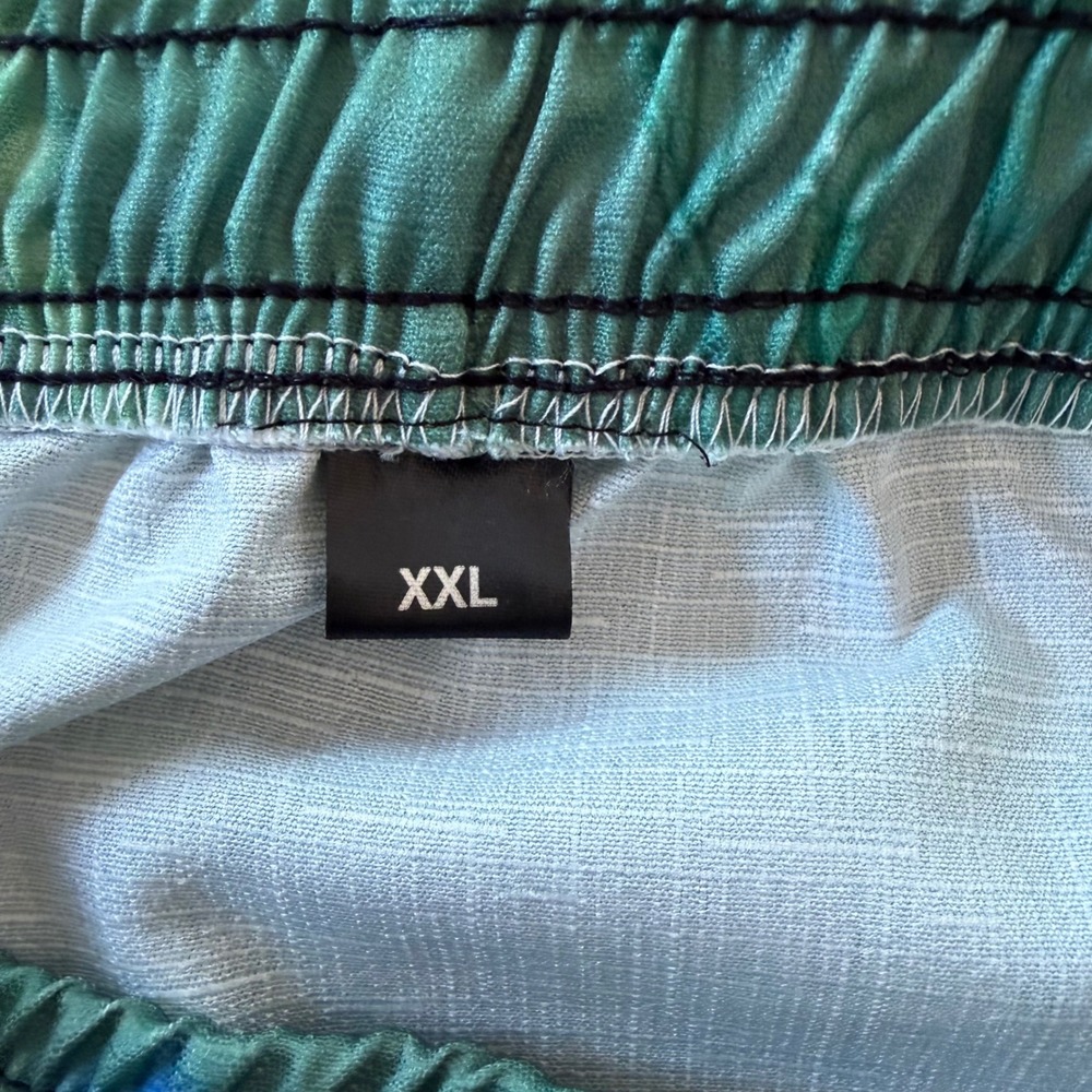 Handmade Woodland Forest Fox Mushroom Green Midi Skirt Pockets XXL Cottagecore - Picture 6 of 6